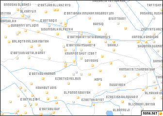 map of ‘Izbat Kawm Farshūţ